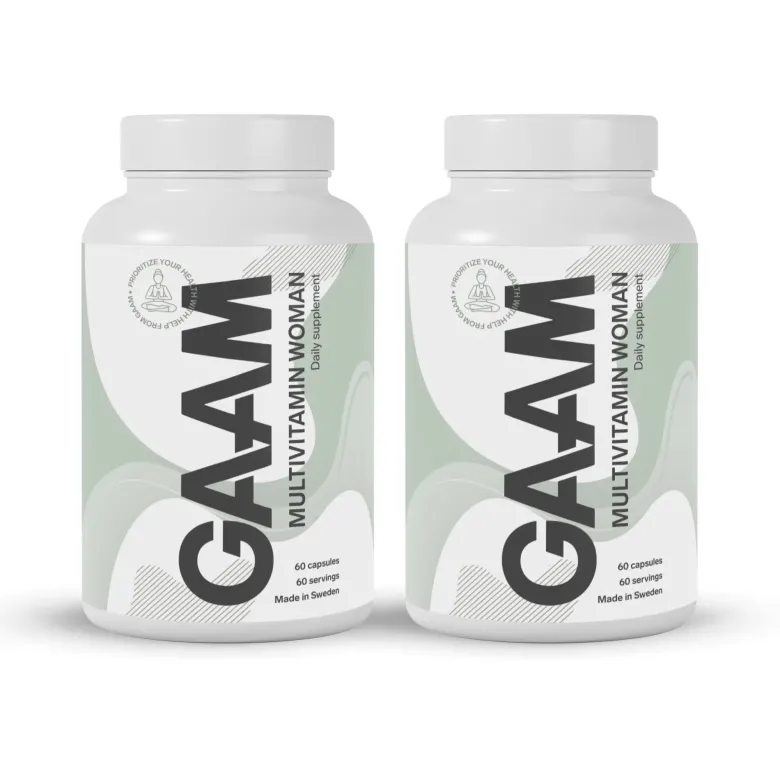 2 x GAAM Multivitamin Woman 60 caps