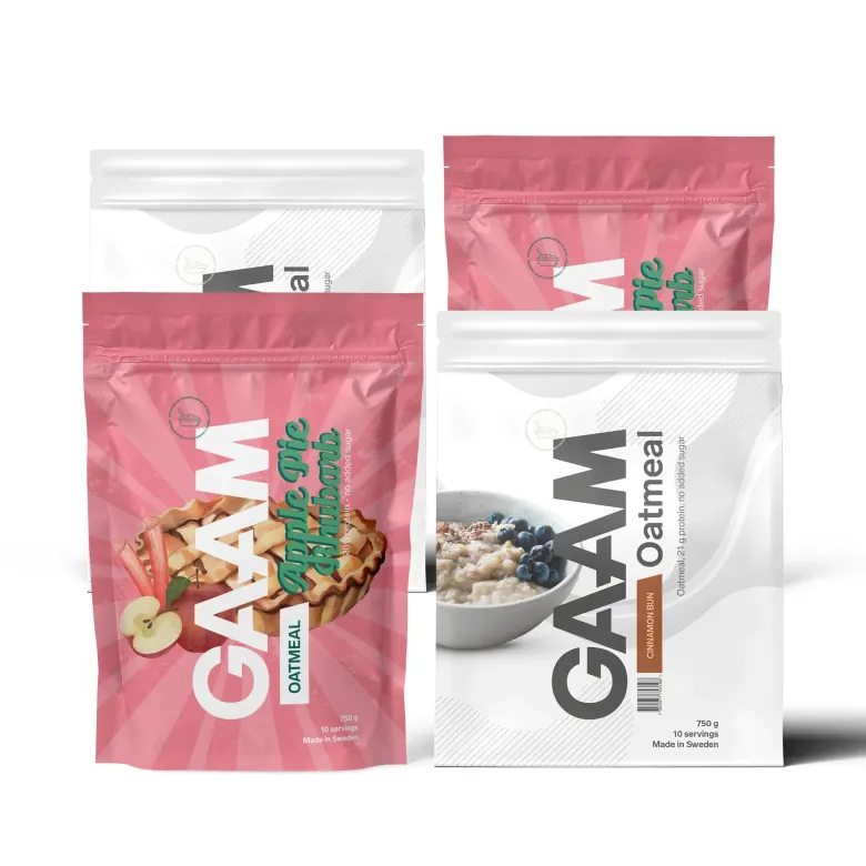 4 x GAAM Oatmeal 750 g