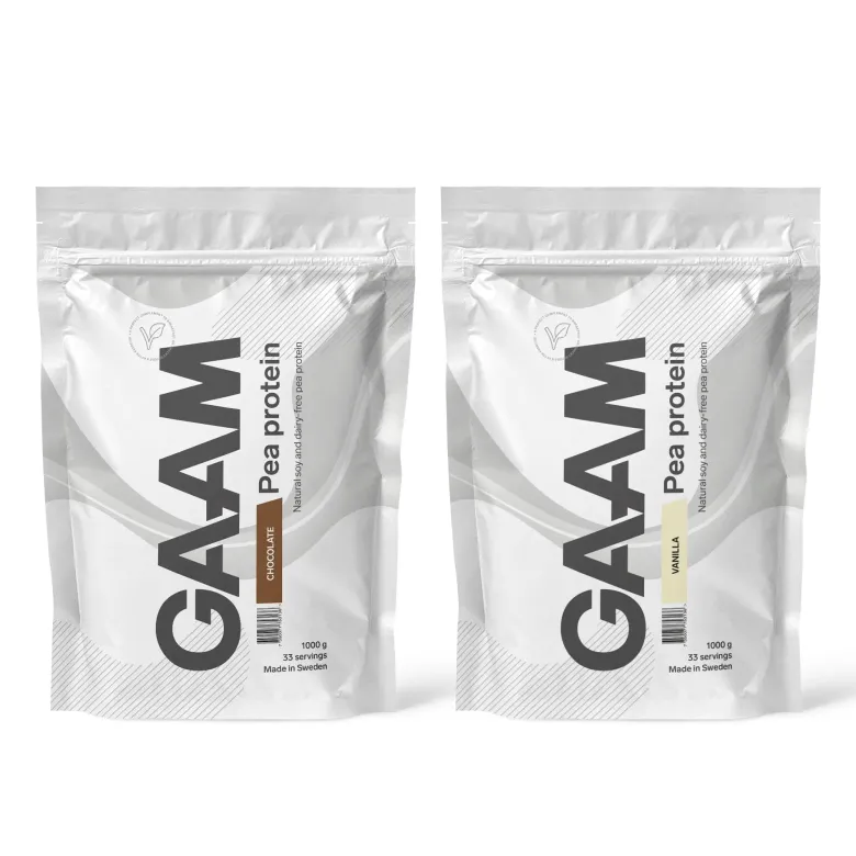2 x GAAM Pea Protein 1 kg