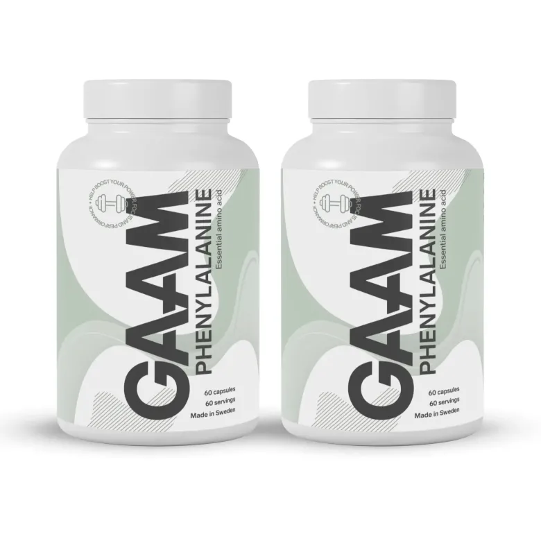 2 x GAAM Phenylalanine 60 caps
