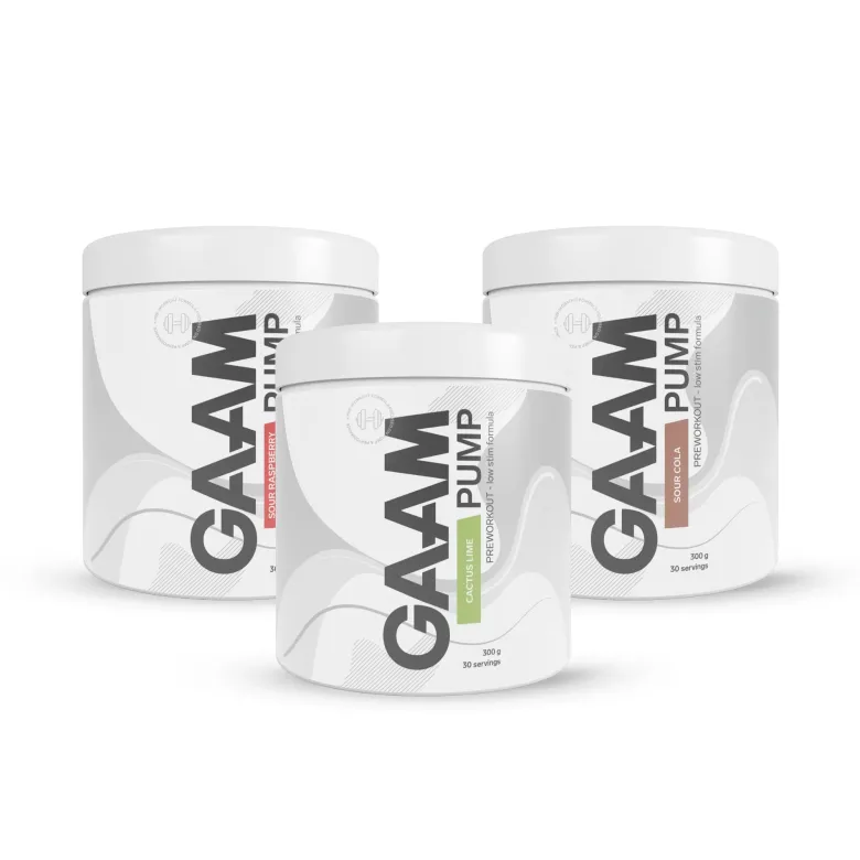 3 x GAAM PUMP 300 g