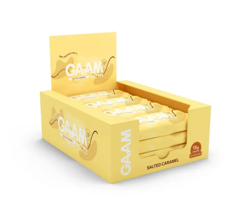 12 x GAAM Soft bar 45 g Salted Caramel