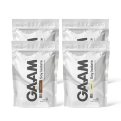 4 x GAAM Soy Isolate 750 g