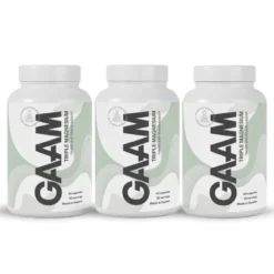 3 x GAAM Triple Magnesium 60 caps