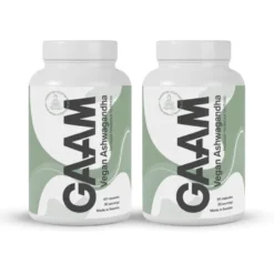 2 x GAAM Vegan Ashwagandha 60 caps