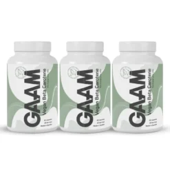 3 x GAAM Vegan Beta carotene 60 caps
