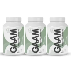 3 x GAAM Vegan Multivitamin 60 caps