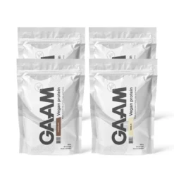 4 x GAAM Vegan Protein 900 g
