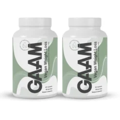 2 x GAAM Vegan Weight loss 60 caps