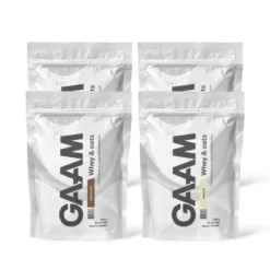 4 x GAAM Whey & Oats 1 kg