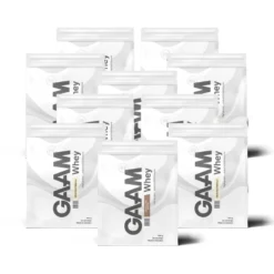 10 x GAAM Whey Proteinpulver 900 g
