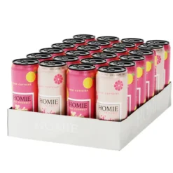 24 x Homie Soda Synbiotic 330 ml Mixflak