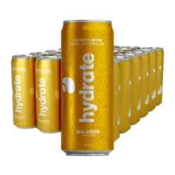 24 x Hydrate 330 ml Real Ginger