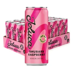 24 x Joluca 330 ml Rhubarb Raspberry