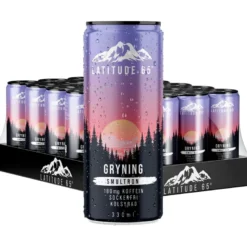 24 x Latitude 65 330 ml Gryning - Smultron