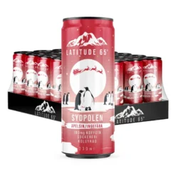 24 x Latitude 65 330 ml Sydpolen – Apelsin/Ingefära