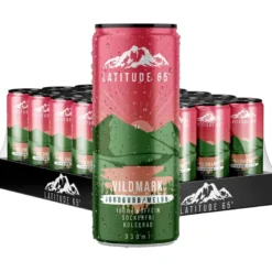 24 x Latitude 65 330 ml Vildmark - Jordgubb & Melon