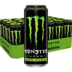 24 x Monster Energy 500 ml Green Zero Sugar