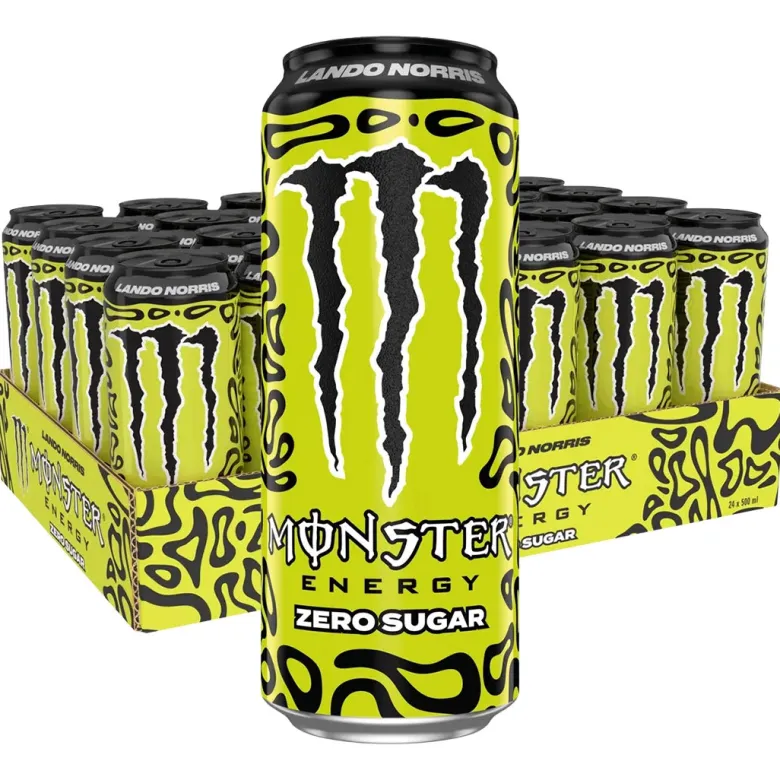 24 x Monster Energy 500 ml Lando Norris Zero Sugar