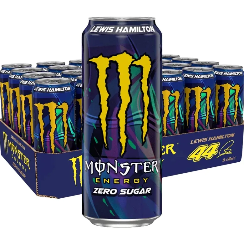 24 x Monster Energy 500 ml Lewis Hamilton (sugarfree)