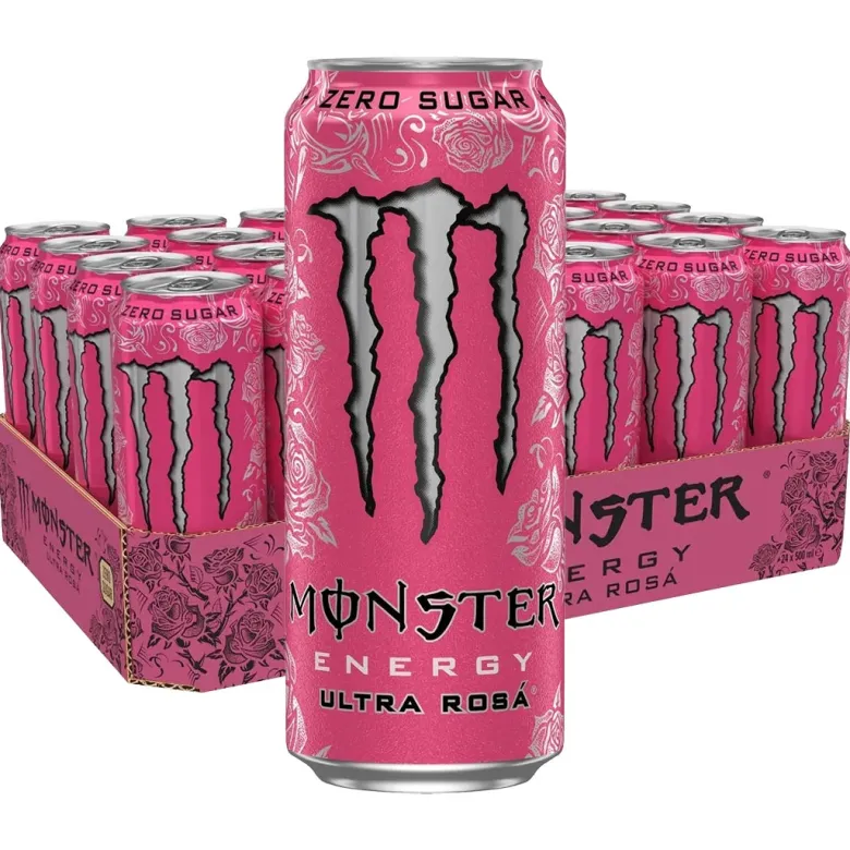 24 x Monster Energy 500 ml Ultra Rosa (sugarfree)