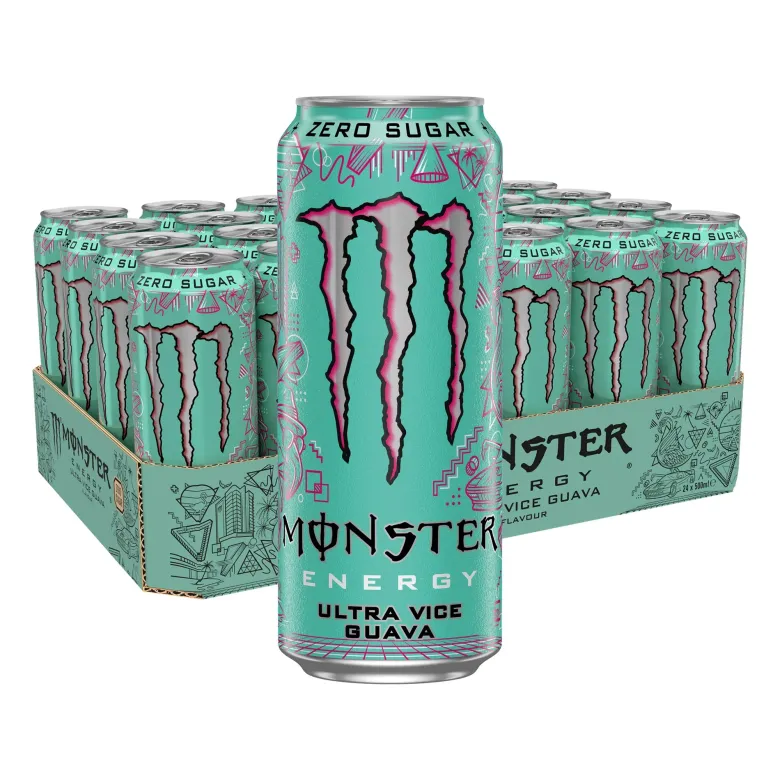 24 x Monster Energy 500 ml Ultra Vice Guava (Sugarfree)