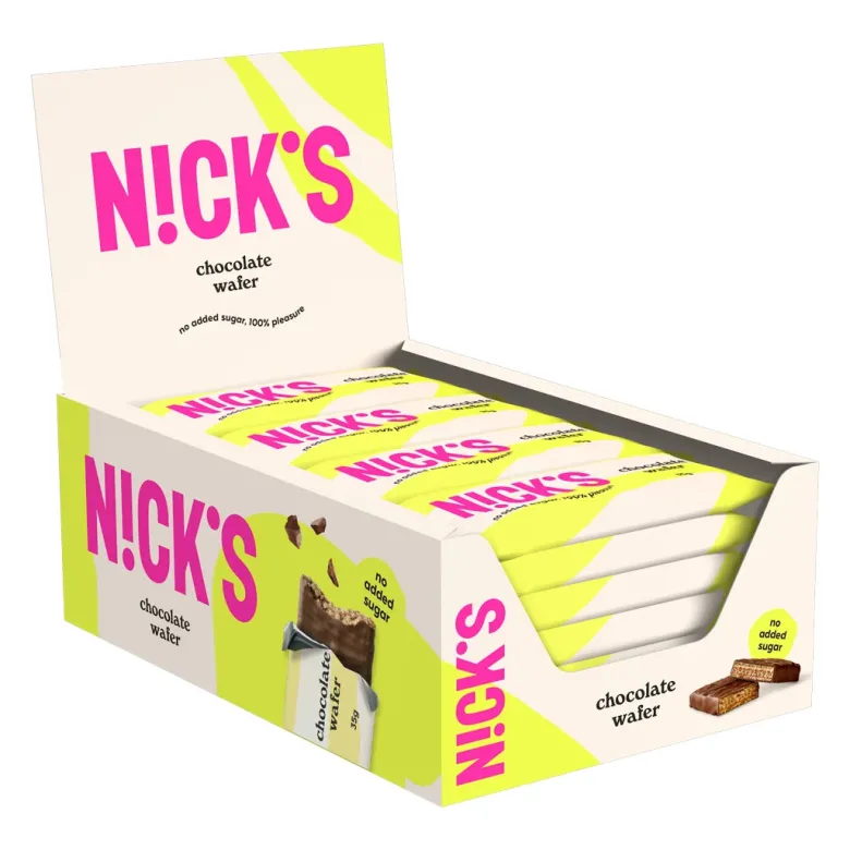 24 x Nicks Chocolate Wafer 35 g