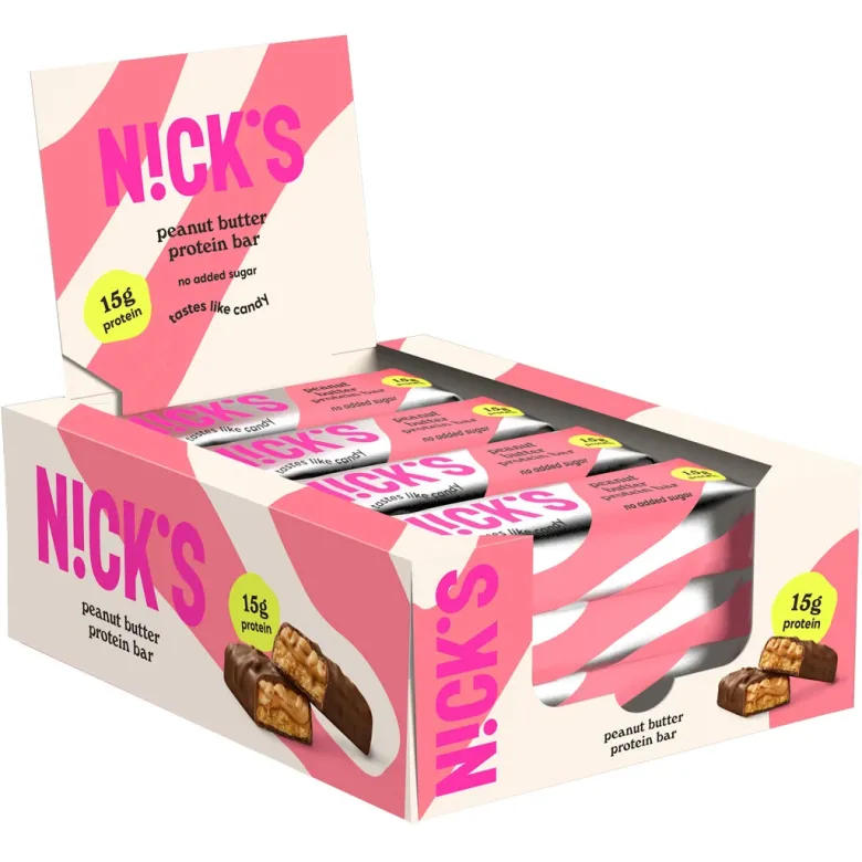 12 x NICKS Soft bar 50 g Peanut Butter