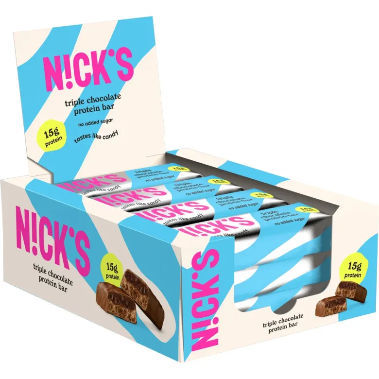 12 x NICKS Soft bar 50 g Triple Chocolate