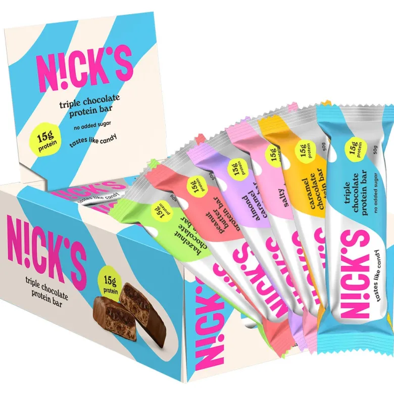 12 x NICKS Soft Bar MIX 50 g