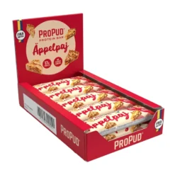12 x NJIE ProPud Proteinbar 55 g Äppelpaj