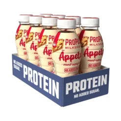 8 x NJIE ProPud Protein Milkshake 330 ml Äppelpaj