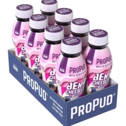 8 x NJIE ProPud Protein Milkshake 330 ml Berry Cheesecake SUPER DEAL