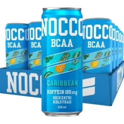 24 x NOCCO BCAA 330 ml Caribbean
