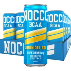 24 x NOCCO BCAA 330 ml Limon del Sol