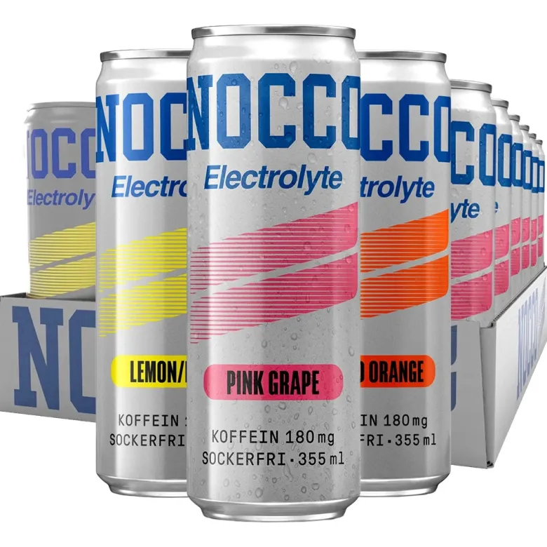 24 x NOCCO Electrolyte 355 ml Mixflak