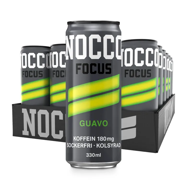24 x NOCCO FOCUS 330 ml Guavo