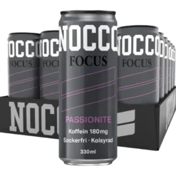24 x NOCCO Focus 330 ml Passionite