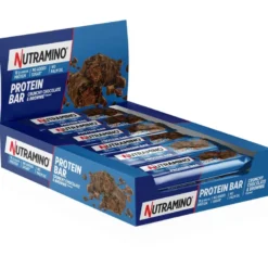 12 x Nutramino Protein Bar 55 g Crunchy Chocolate Brownie
