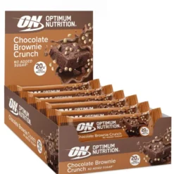 10 x Optimum Nutrition Protein Bar 65 g Chocolate Brownie Crunch