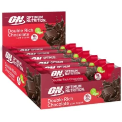 12 x Optimum Nutrition Vegan Protein Bar 60 g Mixlåda