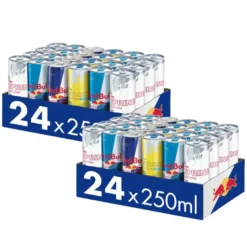 48 x Red Bull Energidryck 250 ml Mixflak