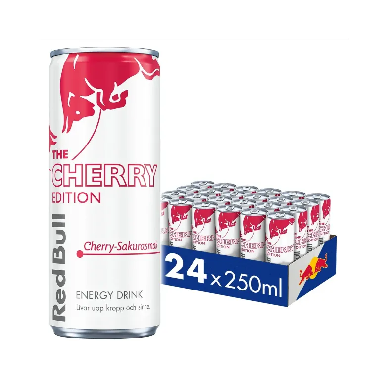24 x Red Bull 250 ml Cherry Edition Cherry-Sakura