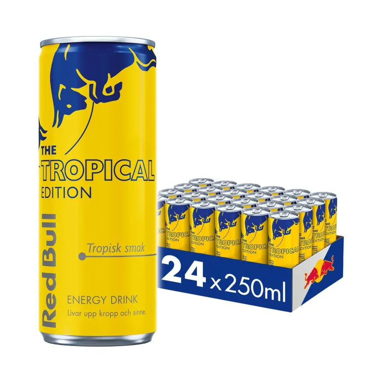 24 x Red Bull 250 ml Tropical Edition