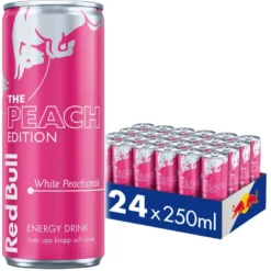 24 x Red Bull 250 ml White Peach