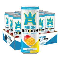 12 x Reign Storm Energy 355 ml Mango