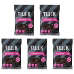 5 x Tweek Sweets 80 g Licorice Love