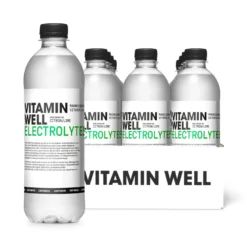 12 x Vitamin Well Electrolytes 500 ml Citron/Lime