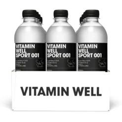 12 x Vitamin Well Sport 500 ml 001 - Lemon Lime