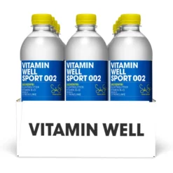 12 x Vitamin Well Sport 500 ml 002 - Lemon Lime (sockerfri)